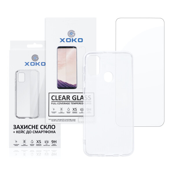

Чехол XOKO Ultra Air + Защитное стекло Ultra Clear Samsung Galaxy A21s