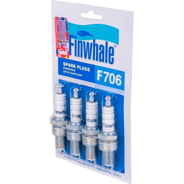 

Свеча зажигания Finwhale F706 4 шт.