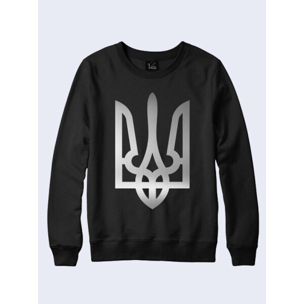 

Женский свитшот Трезубец серебристый (11322) Vilno S (44)