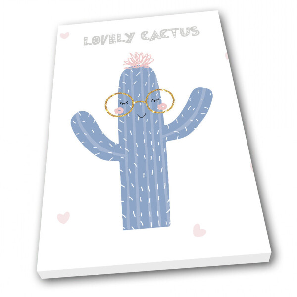 

Картина на холсте в детскую Lovely Cactus Kronos Top 80х120 см Разноцветный