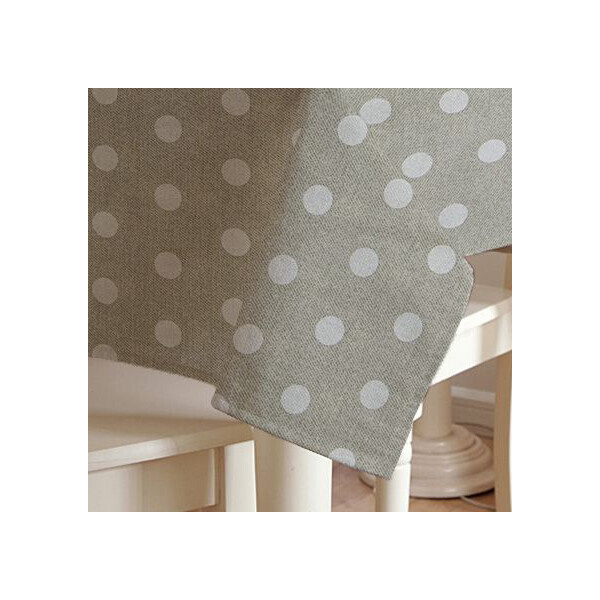 

Скатерть на стол (8435) Time Textile 140x220 см Серый