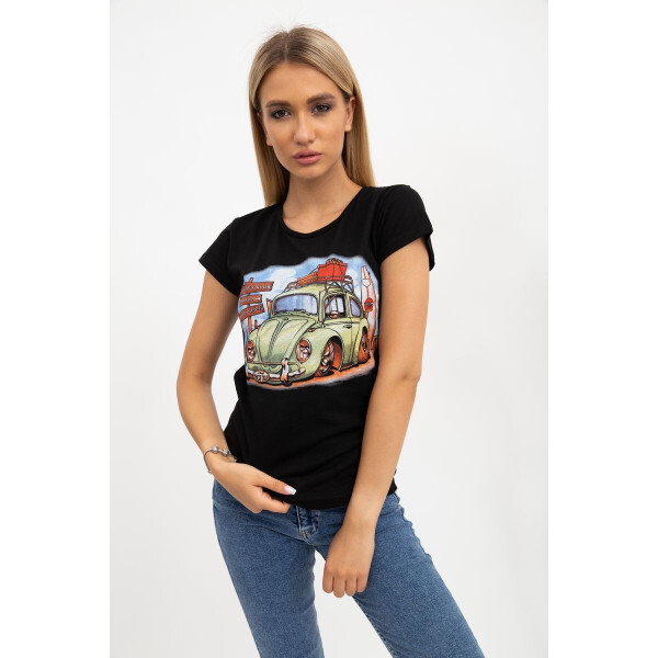 

Женская футболка (138R004) AGER XL Черный
