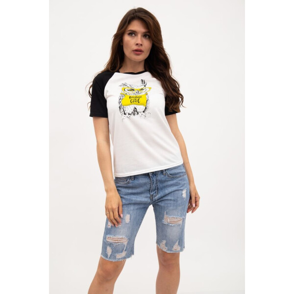 

Женская футболка (119R0103) AGER XL Белый