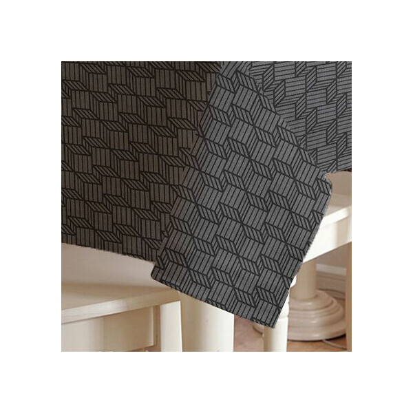 

Скатерть на стол (8443) Time Textile 140x220 см Серый