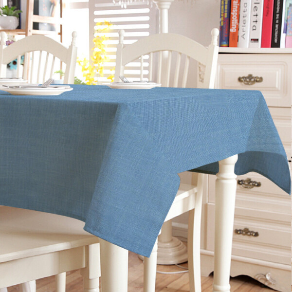

Скатерть на стол (8589) Time Textile 150x180 см Голубой
