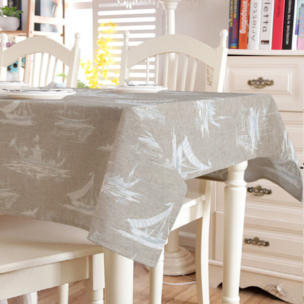 

Скатерть на стол (8783) Time Textile 100x140 см Бежевый