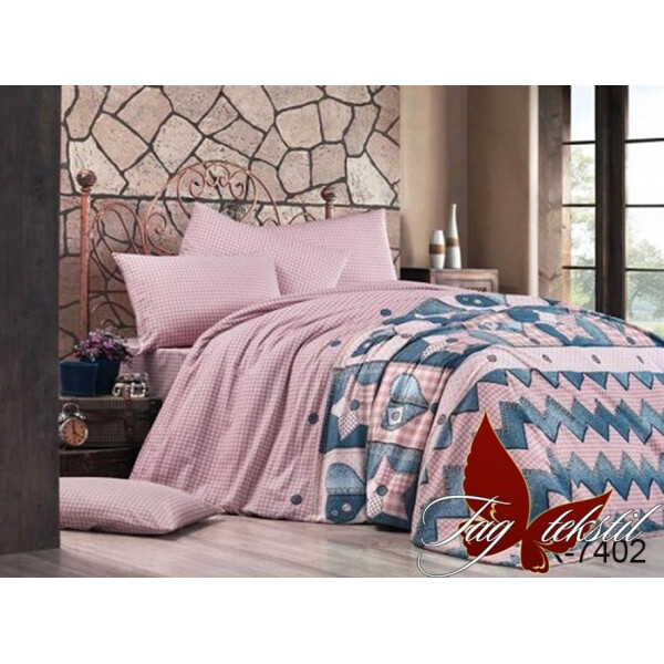 

Комплект постельного белья TAG tekstil 180х220 см