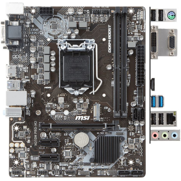 

MSI H310M PRO-M2 Plus Socket 1151