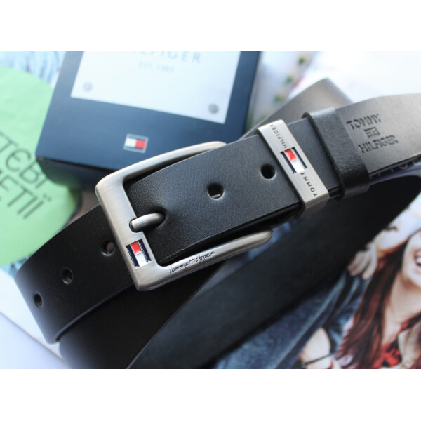 

Мужской ремень Tommy Hilfiger 125х3,8 см Черный