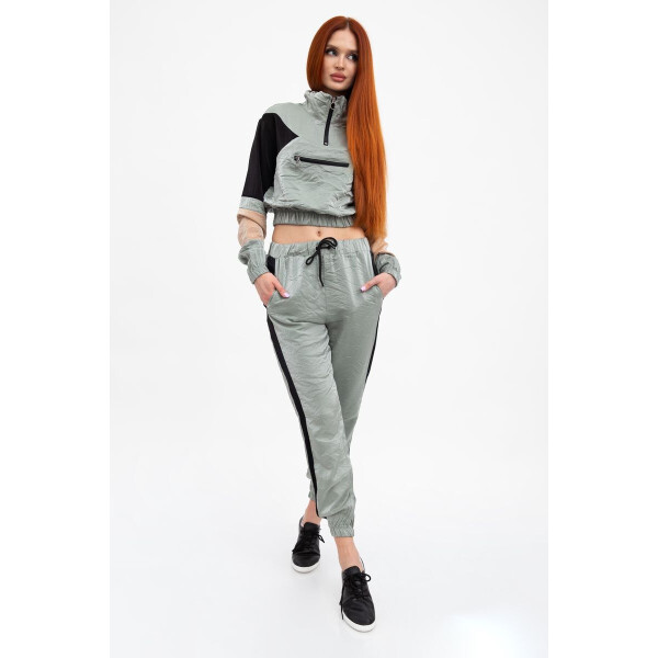 

Женский спортивный костюм (103R2003) AGER M Оливковый