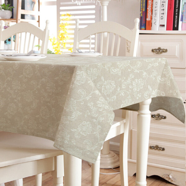 

Скатерть на стол (8650) Time Textile 180x320 см Бежевый