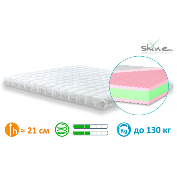 

Матрас Jasmin Matroluxe 140x190 см