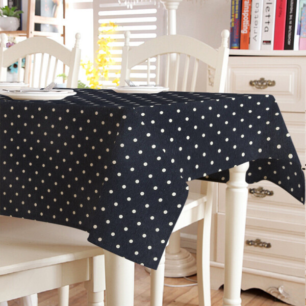 

Скатерть на стол (8579) Time Textile 140x160 см Черный