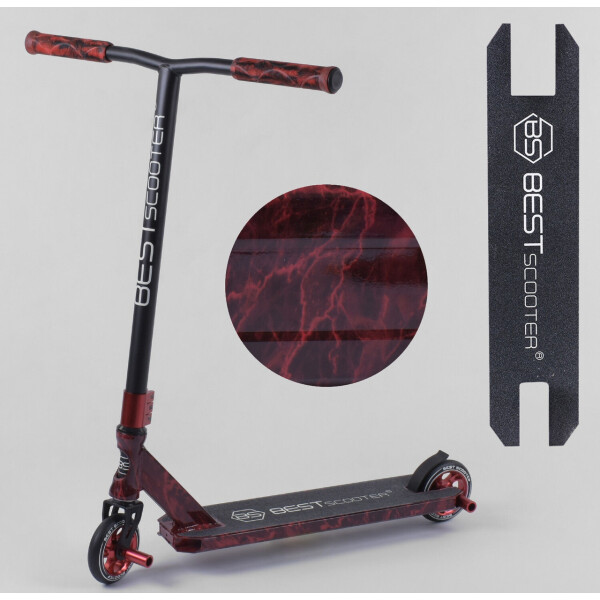 

Самокат трюковый 20001 Best Scooter красный 92108