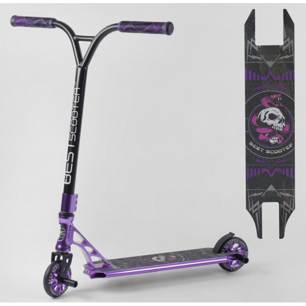 

Самокат трюковый 76203 Best Scoote фиолетовый 92106