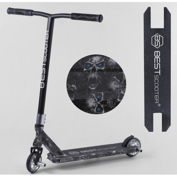 

Самокат трюковый 60908 Best Scooter черный 92110