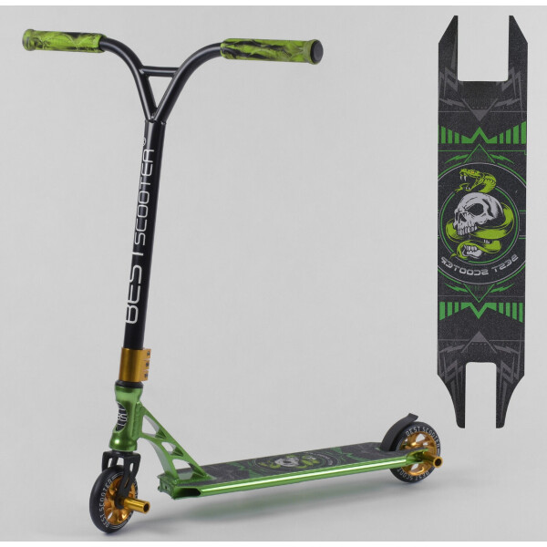

Самокат трюковый 30286 Best Scooter зеленый 92104