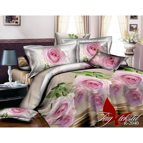 

Постельное белье (R2040) ТМ TAG 150х215 см (2шт)