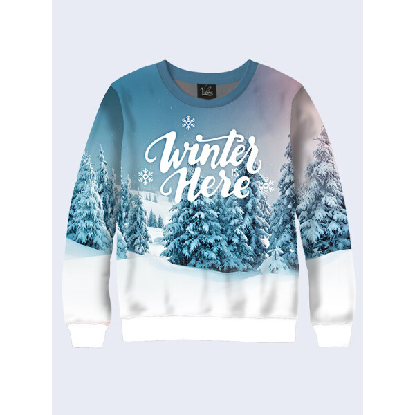 

Женский свитшот Зима пришла (10212) Vilno M (46)