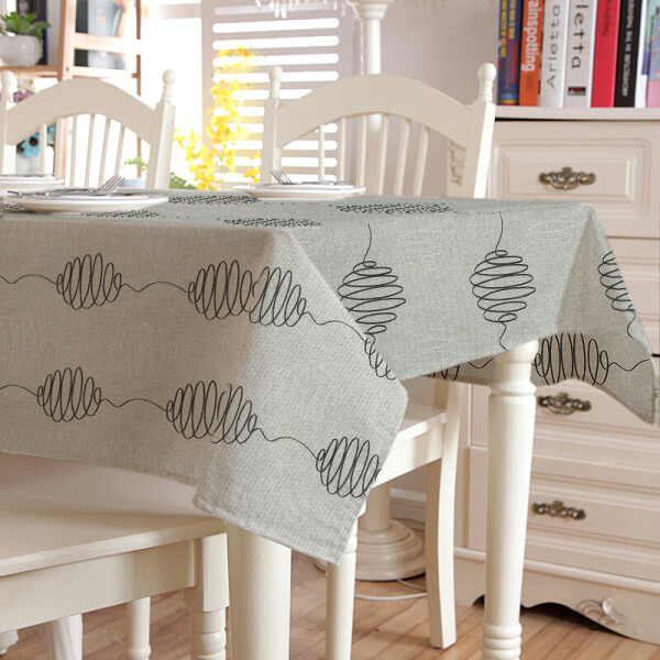 

Скатерть с акриловым покрытием (8485) Time Textile 100x140 см Бежевый