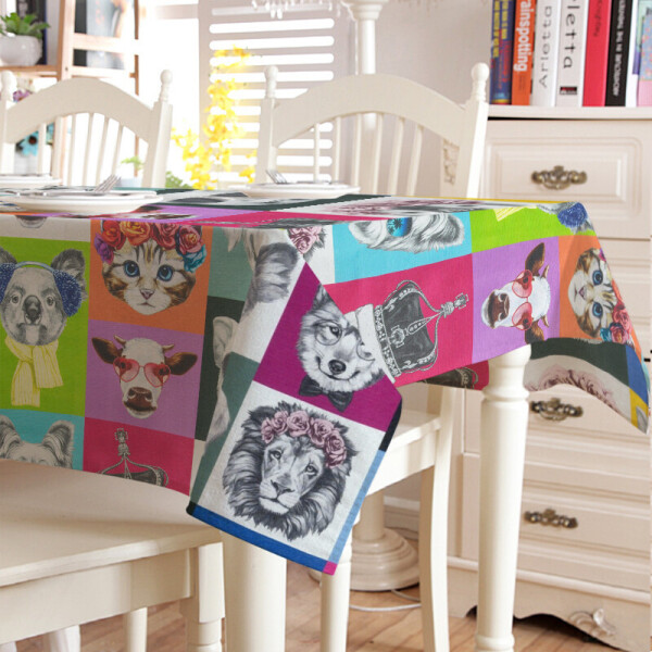 

Скатерть с акриловым покрытием (8459) Time Textile 140x220 см Комбинированный