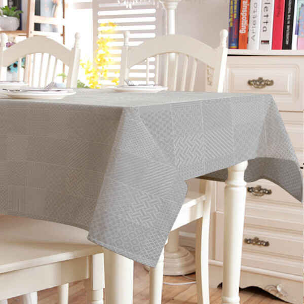 

Скатерть круглая на стол (8657) Time Textile Ø250 см Серый