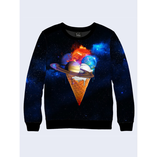 

Женский свитшот Space ice cream (10184) Vilno XXS (40)
