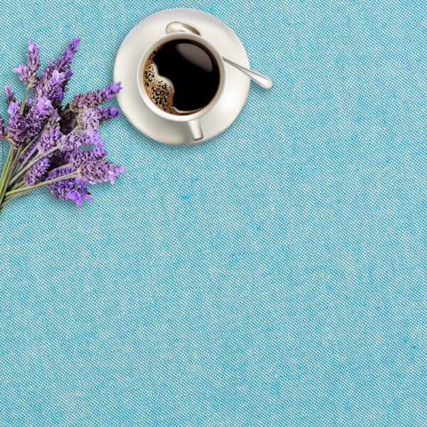 

Скатерть на стол (6537) Time Textile 135x200 см Голубой