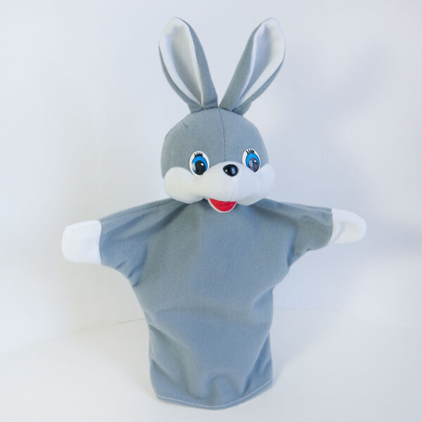 

Кукольный театр Заяц Kronos Toys Серый