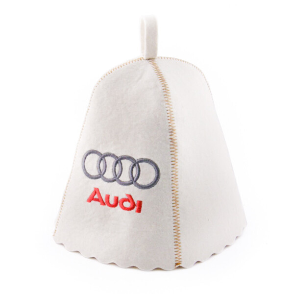 

Банная шапка "Audi" Luxyart Универсальный Белый