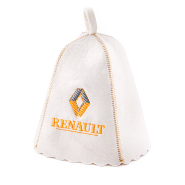 

Банная шапка "Renault" Luxyart Универсальный Белый