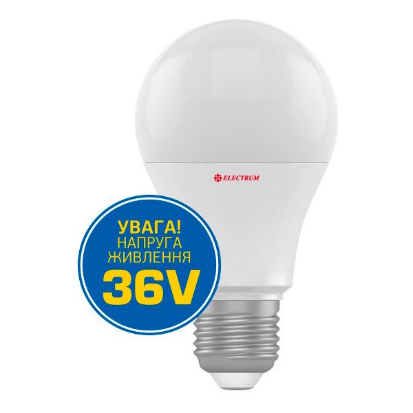 

Лампа светодиодная Electrum A60 10W PA LS-11 Е27 36V 4000K 806lm (A-LS-0758)