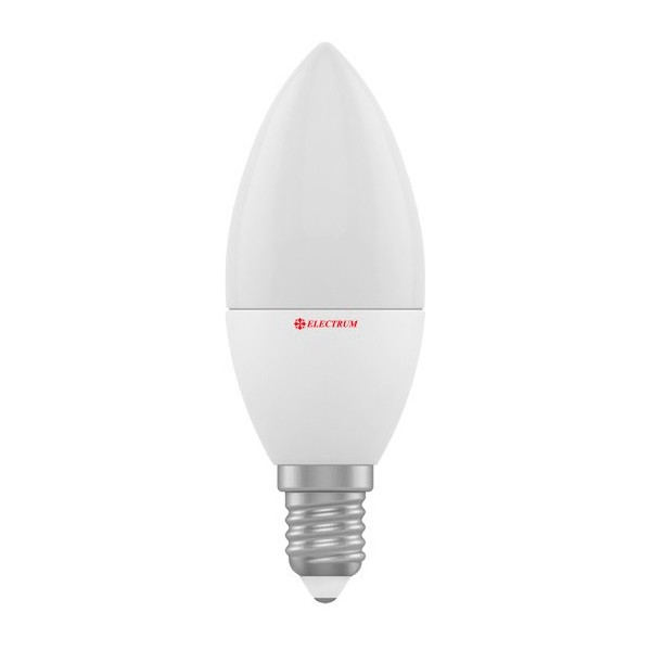 

Лампа светодиодная Electrum С37 4W PA LC-4 E14 3000K 320lm (A-LC-0286)