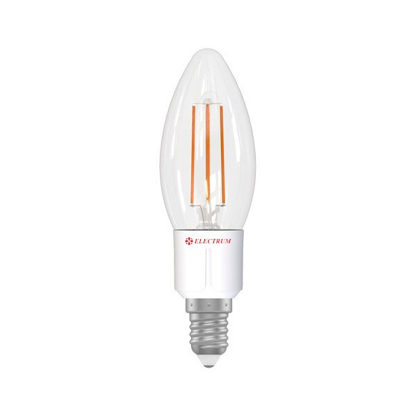 

Лампа филаментая Electrum C37 5W GL LC-4FP Е14 4000K Rf 600lm (A-LC-1880)