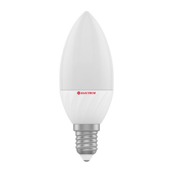 

Лампа светодиодная Electrum С37 6W E14 3000K PA LC-12 500lm (A-LC-1007)