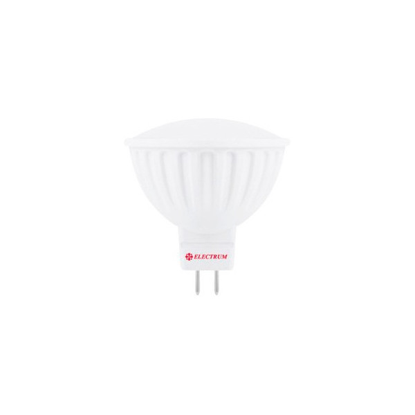 

Лампа светодиодная Electrum MR16 7W PA LR- 8 GU5.3 3000K 540lm (A-LR-1219)