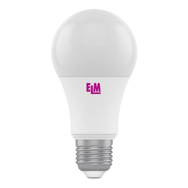 

Лампа светодиодная ELM B60 15W PA10L E27 3000K 1230lm (18-0097)
