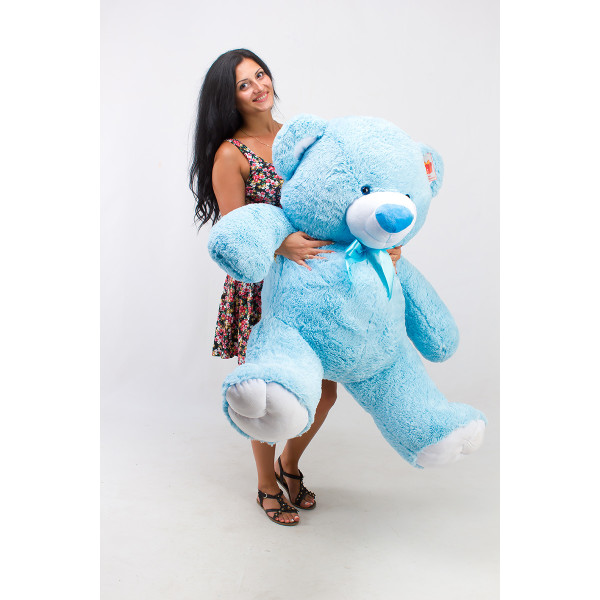 

Большой мишка Teddy Boom Томми 150 см голубой