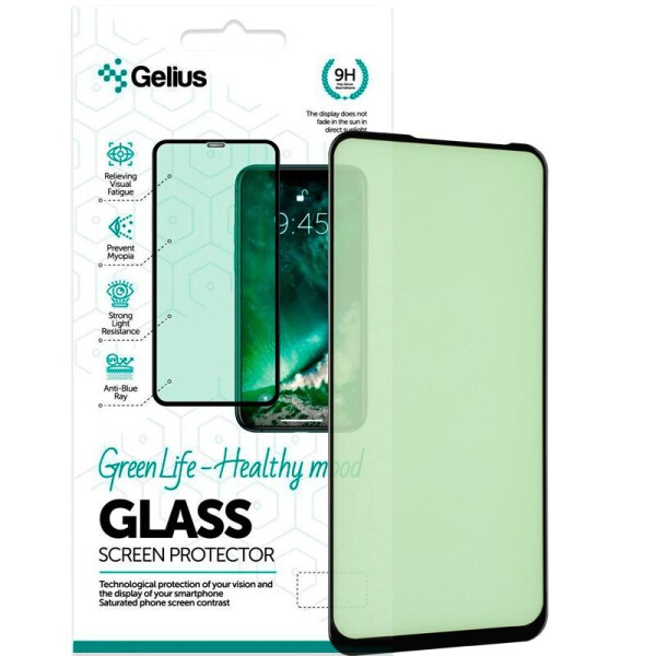

Защитное стекло Gelius Green Life for Huawei P40 Lite Black