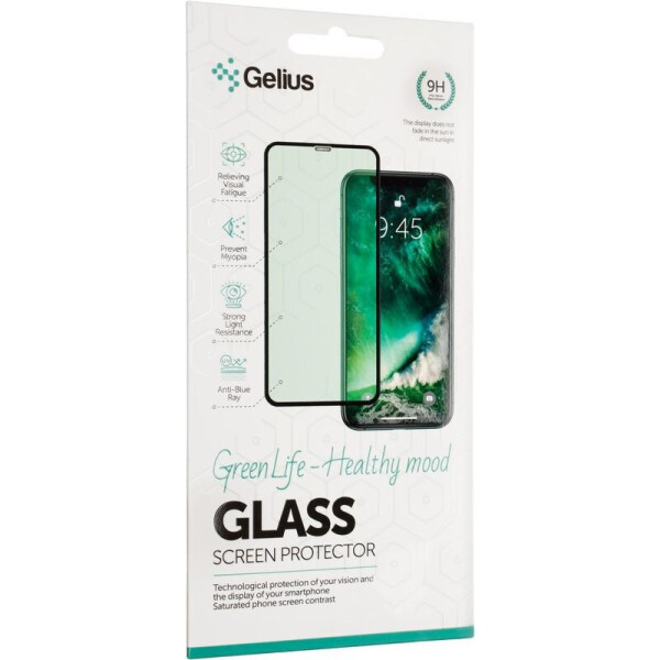 

Защитное стекло Gelius Green Life for iPhone 11/XR Black