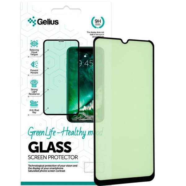 

Защитное стекло Gelius Green Life for Realme 6i Black