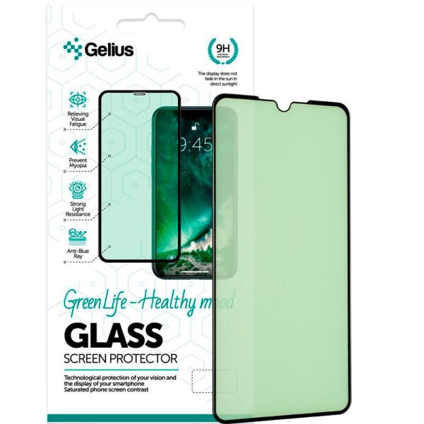 

Защитное стекло Gelius Green Life for Realme XT Black