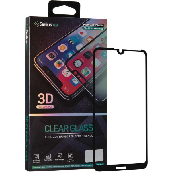 

Защитное стекло Gelius Pro 3D for Huawei Y7 Pro (2019) Black