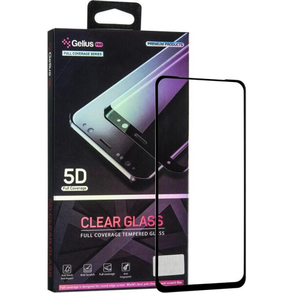 

Защитное стекло Gelius Pro 5D Clear Glass for Samsung A207 (A20s) Black