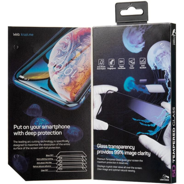 

Защитное стекло Krazi 5D for iPhone 11 Black