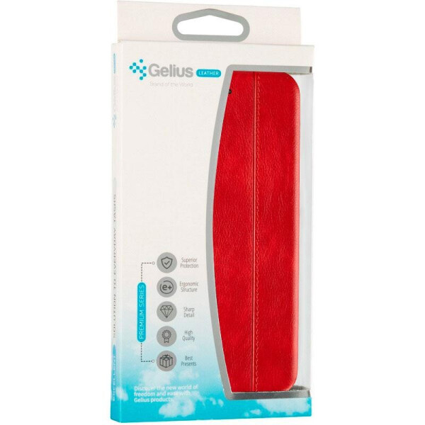 

Чехол Book Cover Leather Gelius for Samsung A415 (A41) Red