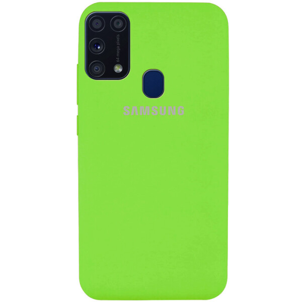 

Чехол Silicone Cover Full Protective (AA) для Samsung Galaxy M31 Зеленый / Green