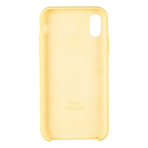 

Original Soft Case iPhone X Yellow (4)