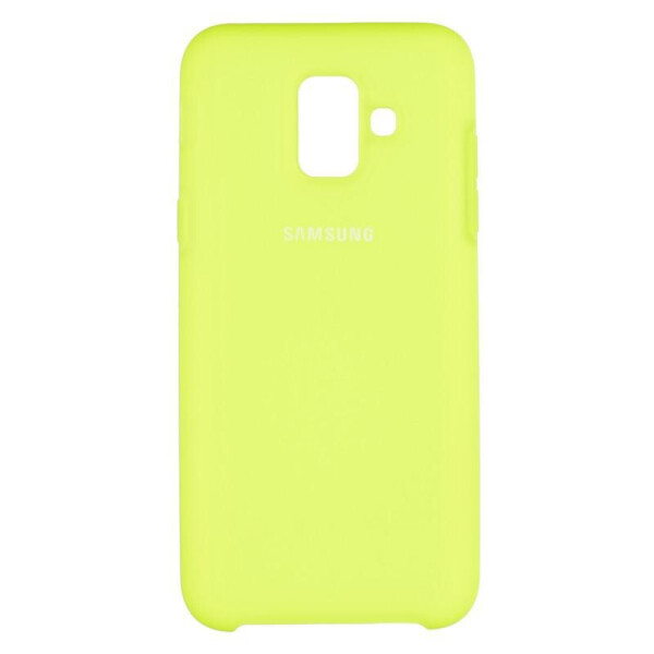 

Чехол Original Soft Case Samsung A600 (A6-2018) Lime (39)