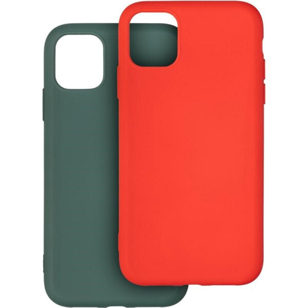 

Набор чехлов Krazi Full Soft для iPhone 11 Pro Green/Red